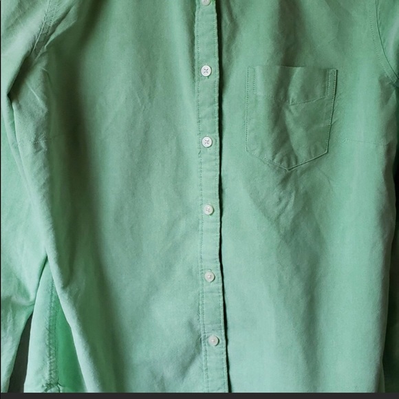 JCP Light Green Long Sleeve Button Down Shirt Womens Sz M - Picture 4 of 8